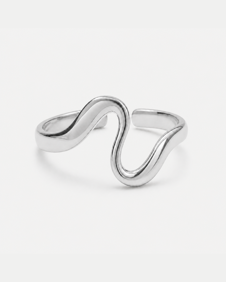 Talia Adjustable Ring — Silver variant hero