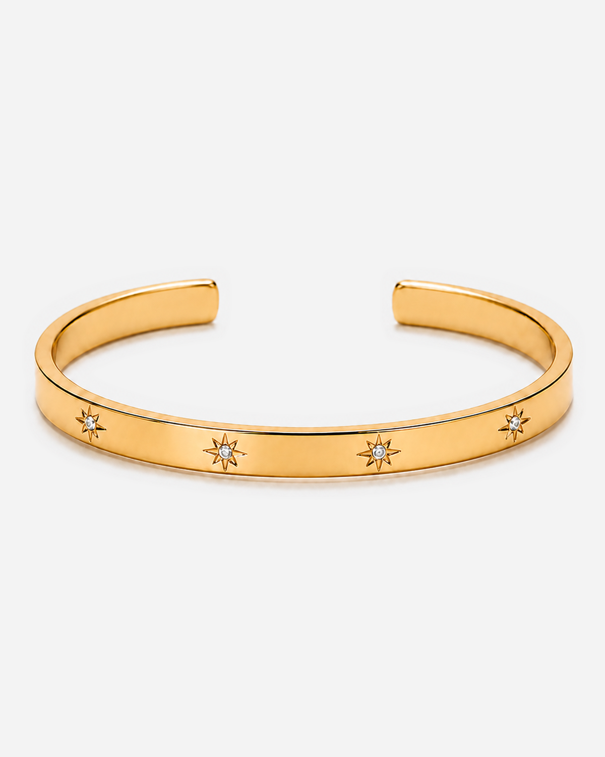 Gia Starlight Cuff — light grey product hero