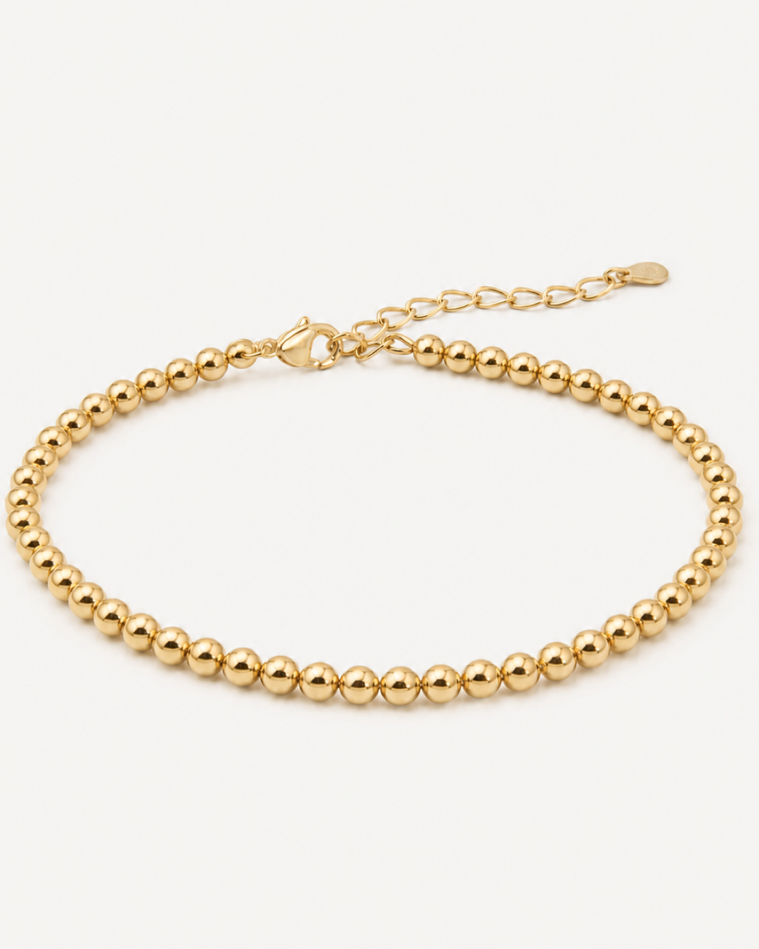 Lorelei Beaded Bracelet — light grey product hero