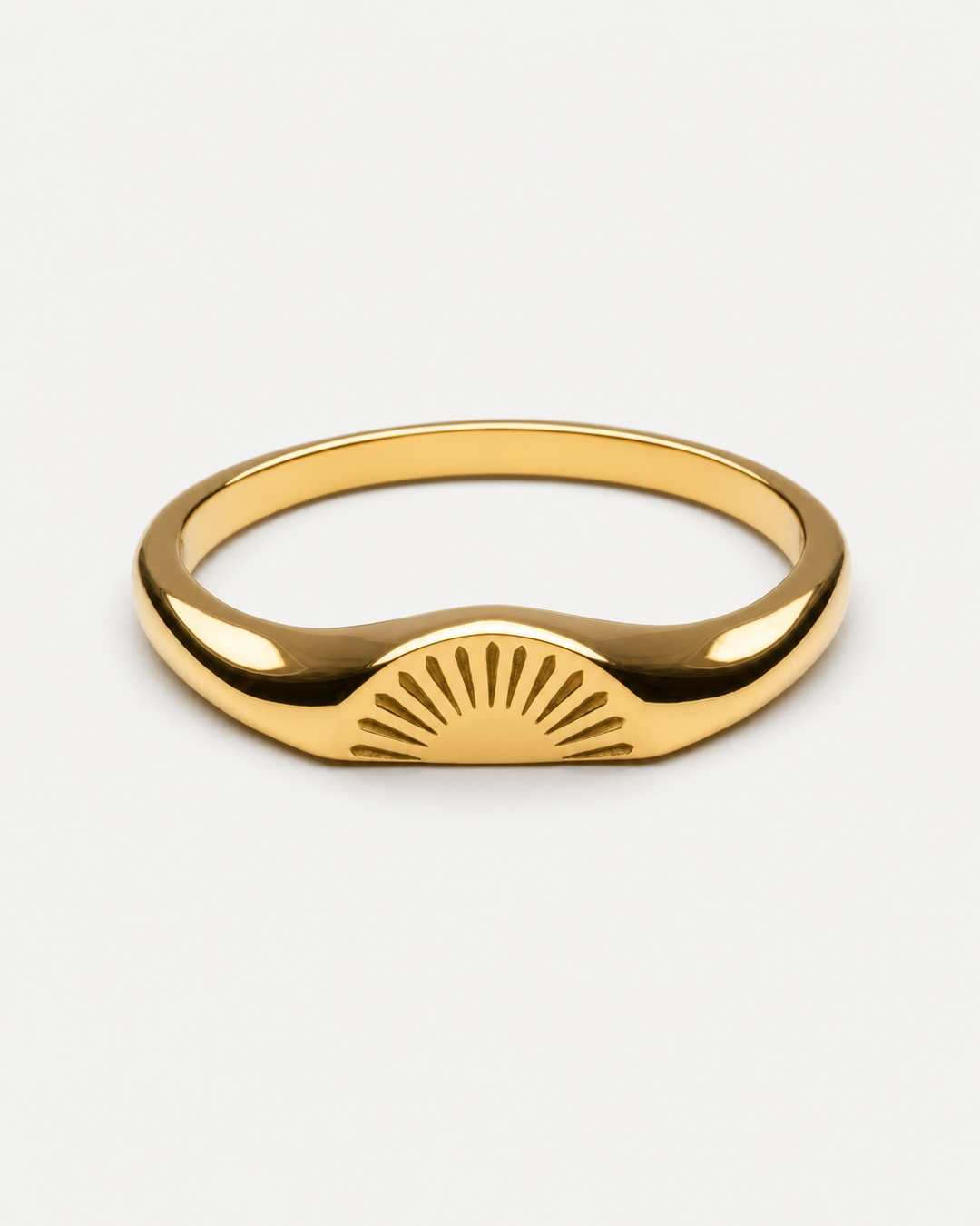 Estelle Sunrise Ring — light grey product hero
