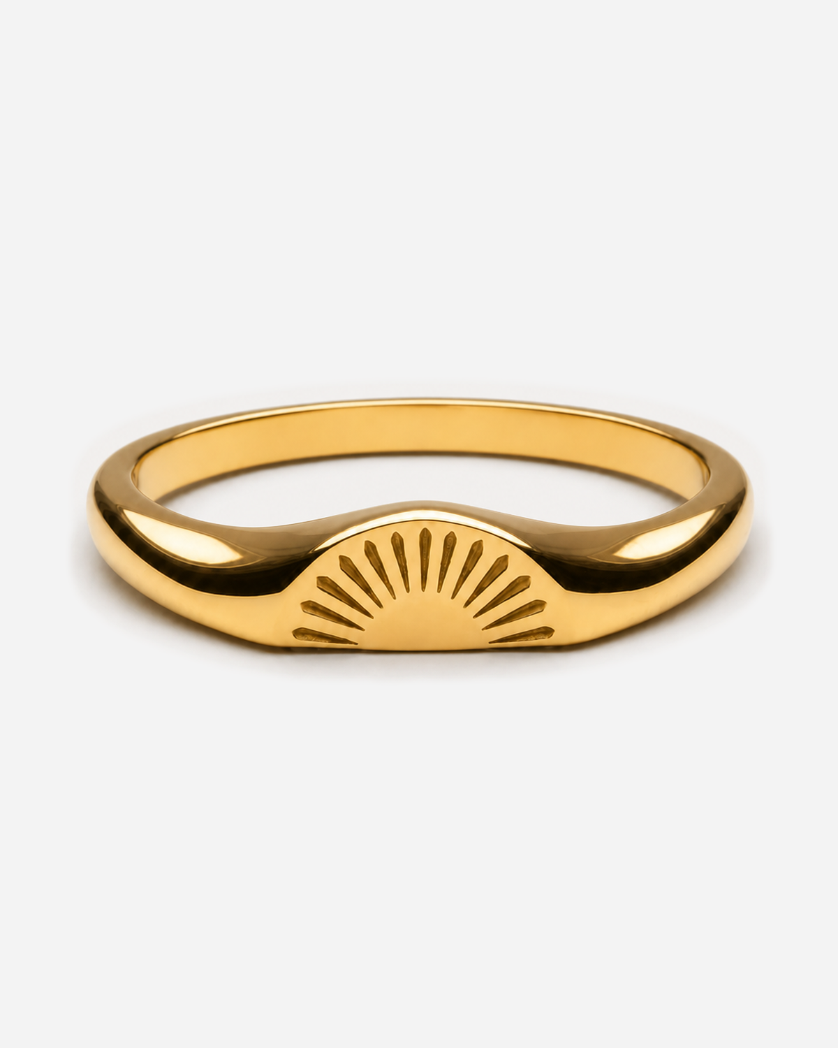 Estelle Sunrise Ring — light grey product hero