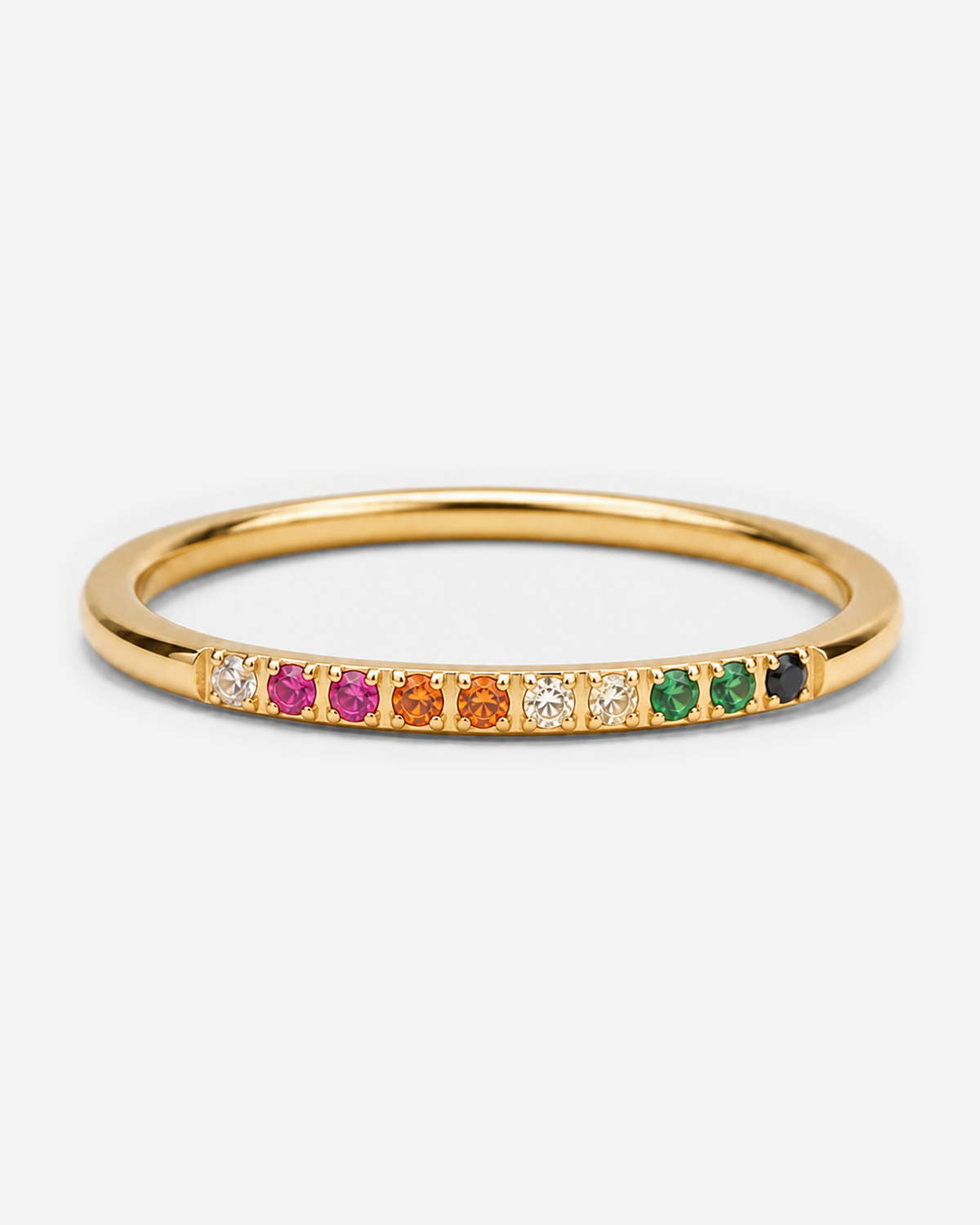 Nadia Golden Hour Ring — Gold — light grey product hero