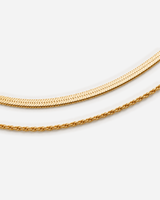 Nerina Layered Necklace — product macro detail