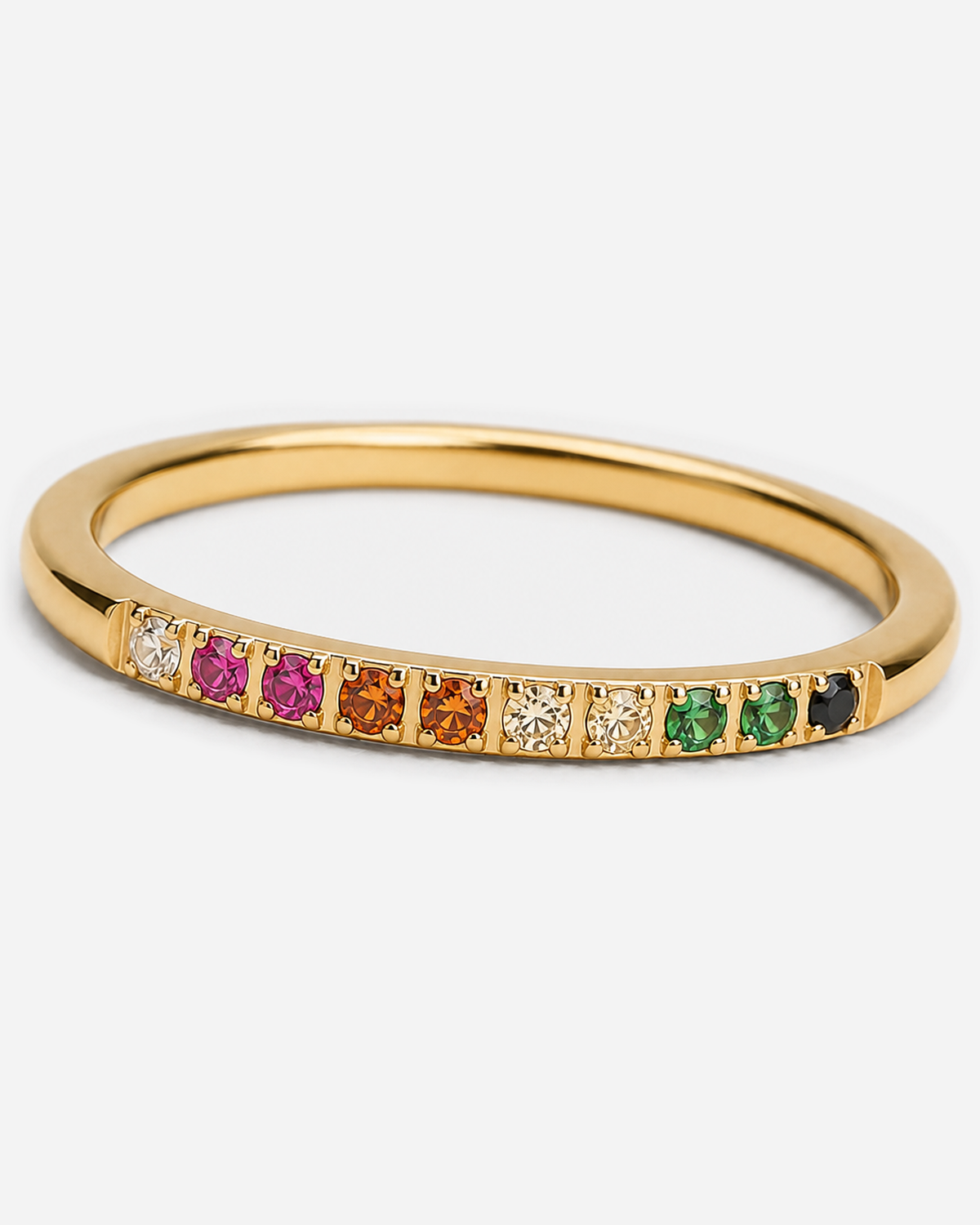 Nadia Golden Hour Ring — Gold — product macro detail