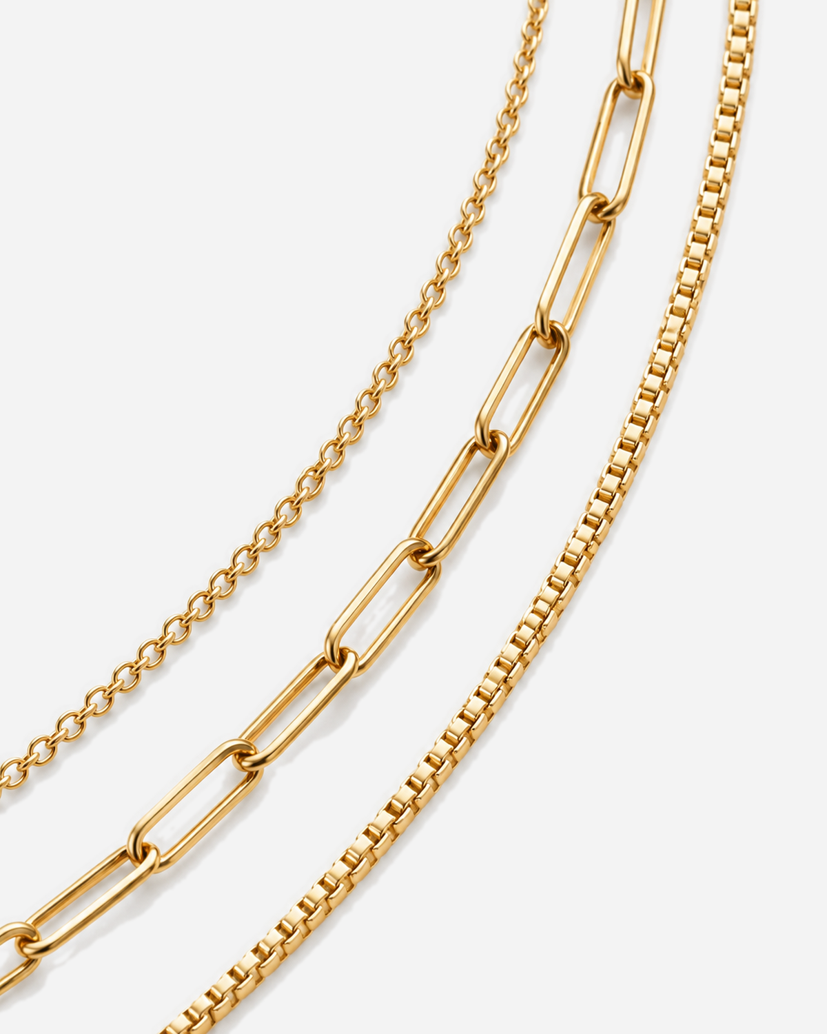 Paloma Layered Necklace — product macro detail