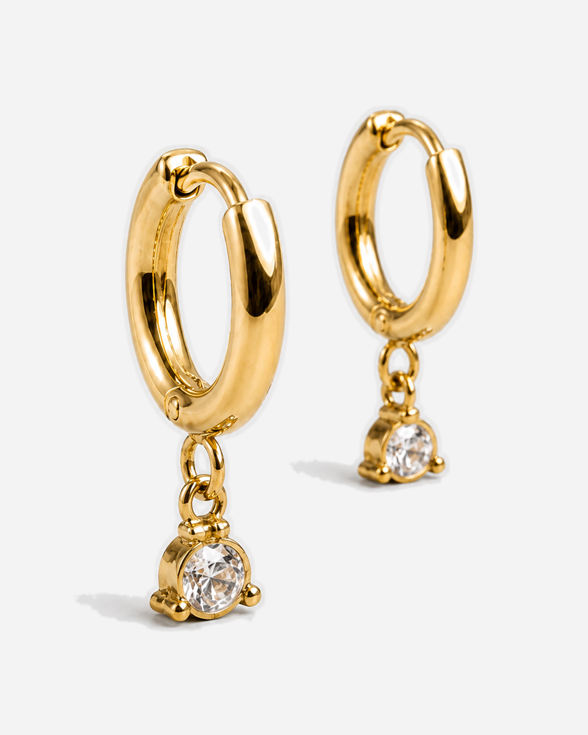 Rhea Sparkle Drop Earrings — product macro detail
