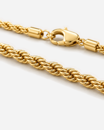 Kaia Rope Chain Necklace — product macro detail