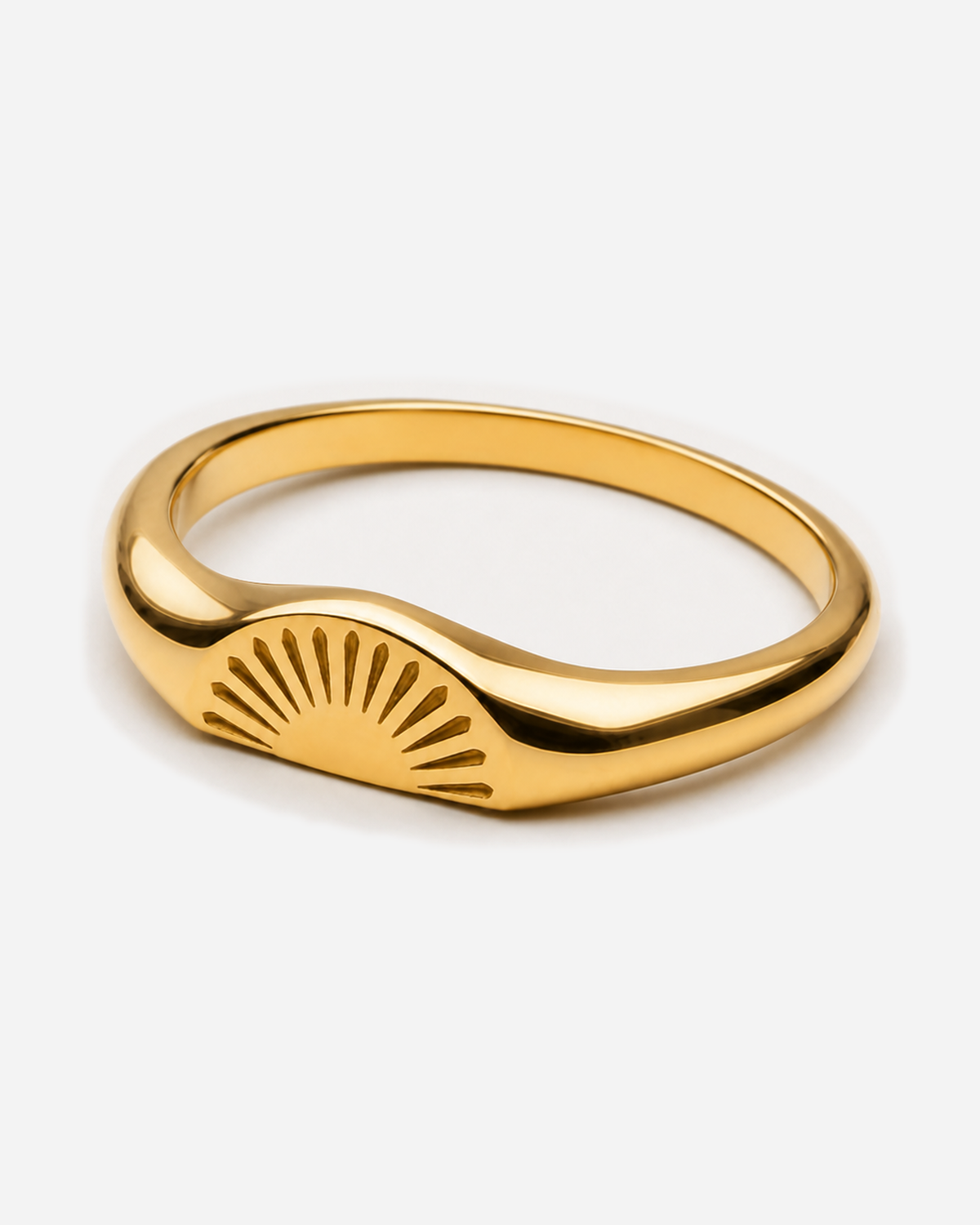 Estelle Sunrise Ring — product alternate three-quarter view