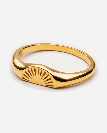 Estelle Sunrise Ring — product alternate three-quarter view