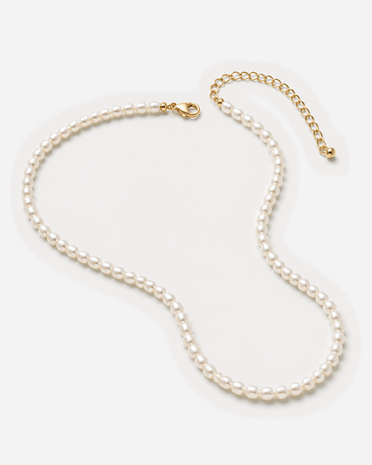 Elara Freshwater Pearl Choker — product alternate three-quarter view