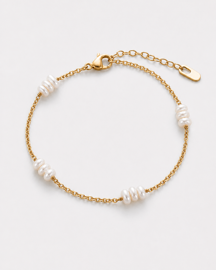 Sophia Pearl Bracelet — product alternate three-quarter view