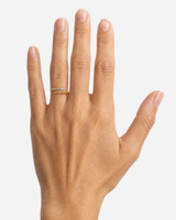Lana Crystal Adjustable Ring — 04 — Gold — mauve/plum outfit — jaw detail