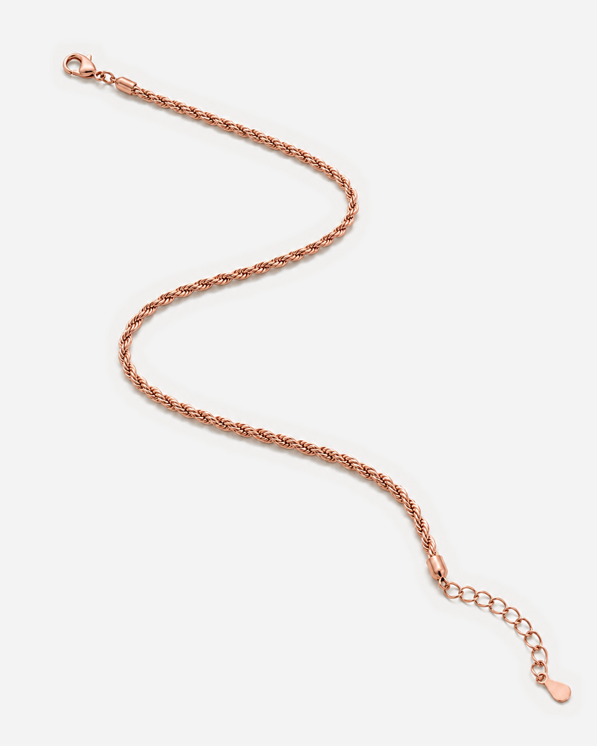 Kaia Rope Chain Necklace — 21 — Rose Gold — product alternate
