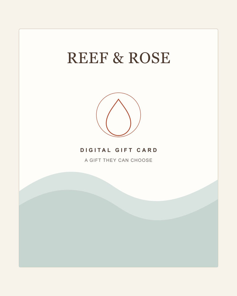 Reef & Rose digital gift card — denomination selected at checkout