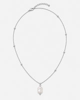 Alara Pearl Necklace — 11 — Silver variant primary product view