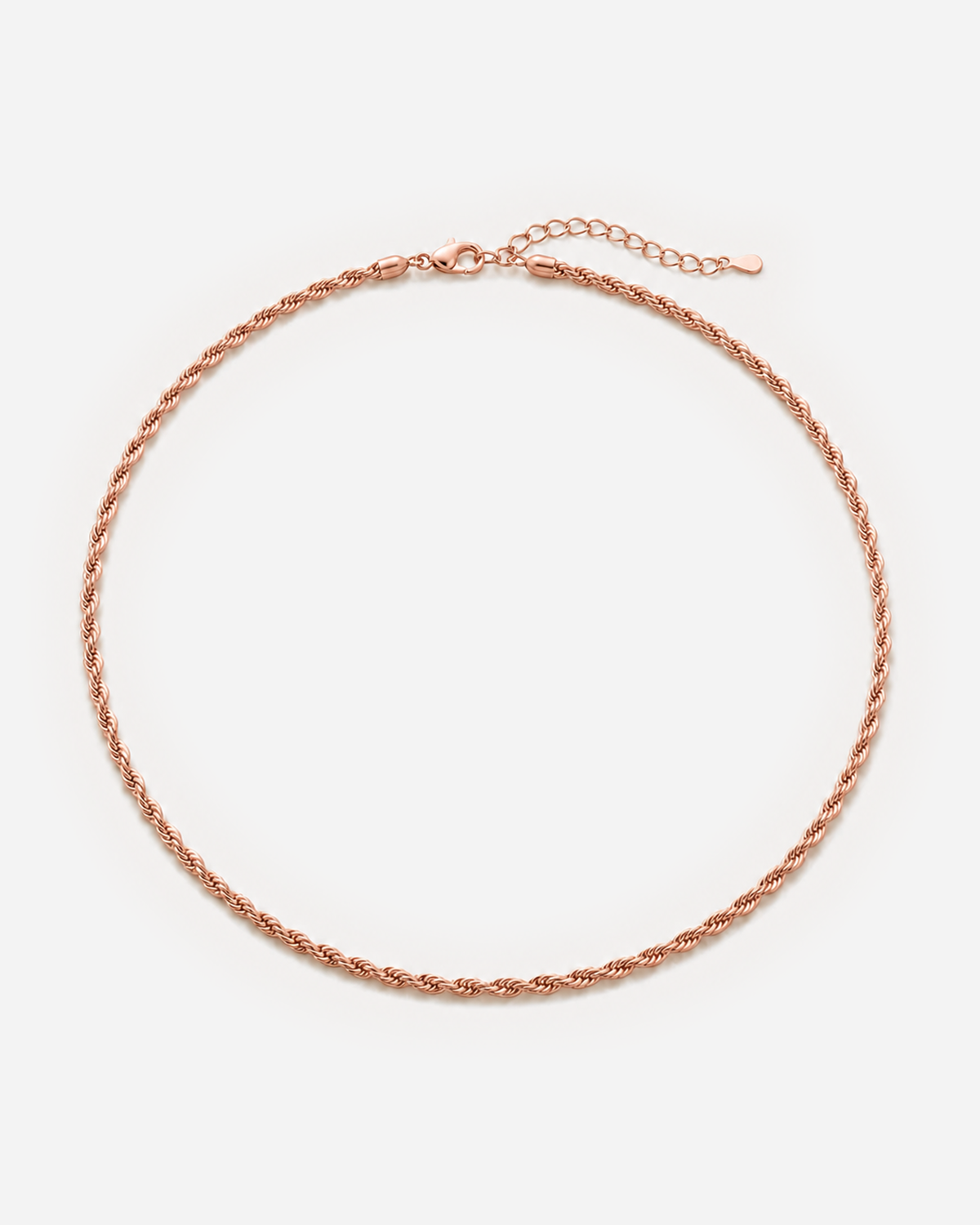 Kaia Rope Chain Necklace — Rose Gold — variant hero